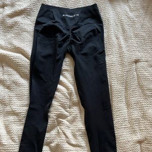 Black Alphalete Amplify Leggings